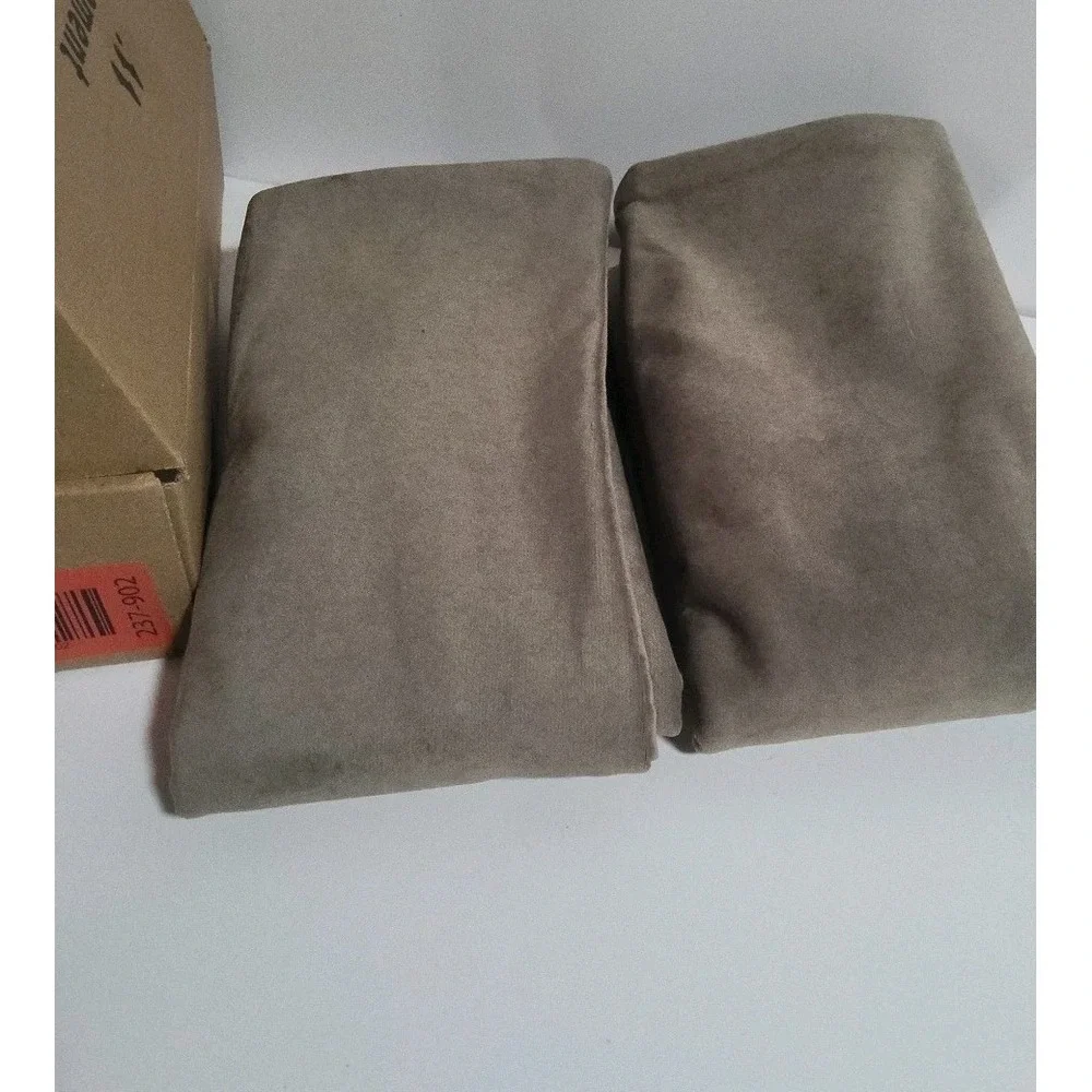 2 Pack 18x18 Dark Brown Throw Pillow Covers Waterproof Pet-Friendly Stain Resist